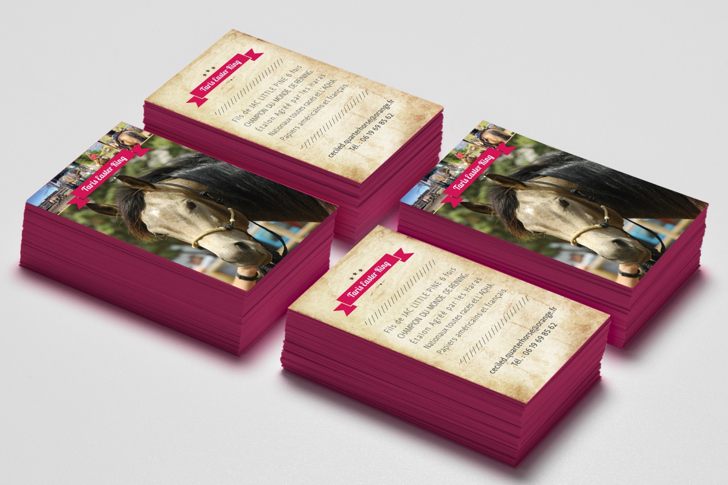 Cartes de visite - Cécile Degioanni