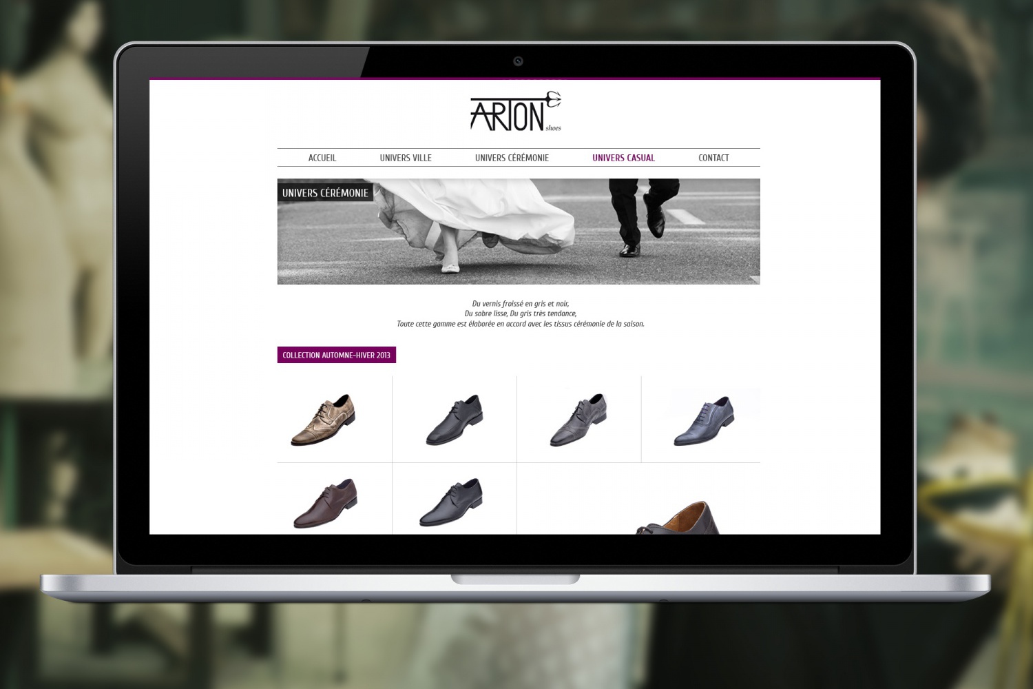 Arton Shoes - Site internet