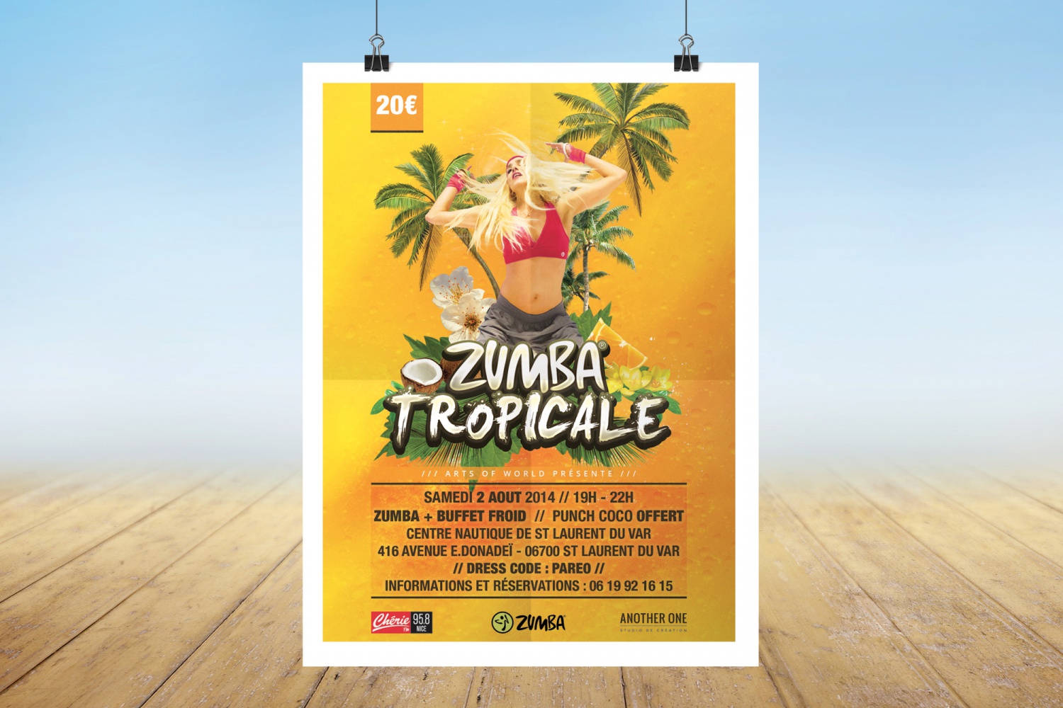 Flyer - Zumba Tropicale